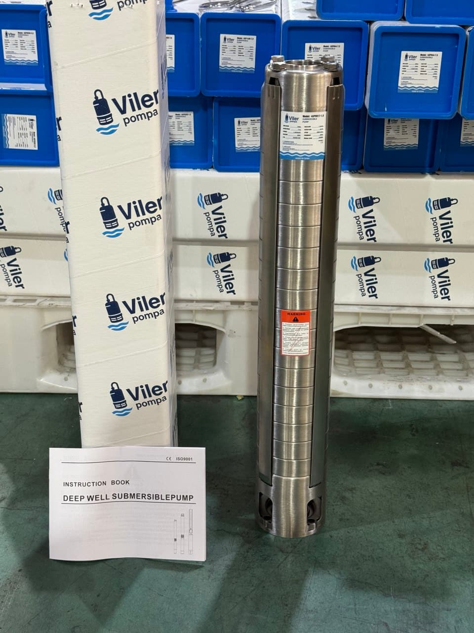 4 inç Paslanmaz Çelik Dalgıç Pompalar (4SP Serisi) — Sadece Pompa - 2